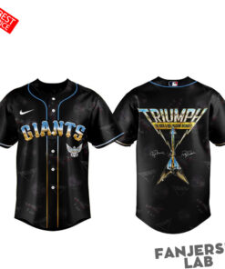 San Francisco Giants Triumph’s ‘The Rock & Roll Machine Reloaded Tour’ 2026 Baseball Jersey