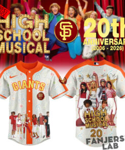 San Francisco Giants x 20th Anniversary High School Musical Baseball Jersey San Francisco Giants x 20th Anniversary High School Musical Baseball Jersey