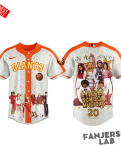 San Francisco Giants  x 20th Anniversary High School Musical Baseball Jersey