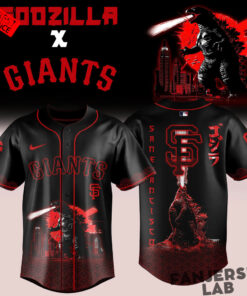 San Francisco Giants x Godzilla 2026 Baseball Jersey