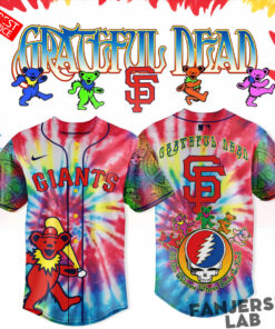 San Francisco Giants x Grateful Dead Night 2026 Special Baseball Jersey