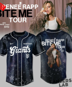 San Francisco Giants x Reneé Rapp — Bite Me Tour North America Baseball Jersey
