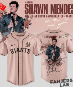 San Francisco Giants x Shawn Mendes On The Road Again Tour Baseball Jersey 1.jpg