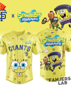 San Francisco Giants x SpongeBob SquarePants 2026 Baseball Jersey