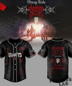 San Francisco Giants x Stray Kids Merch Dominate World Tour 2026 New Baseball Jersey 1.jpg