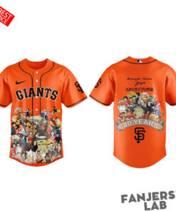 San Francisco Giants x Studio Ghibli 40th Anniversary Baseball Jersey