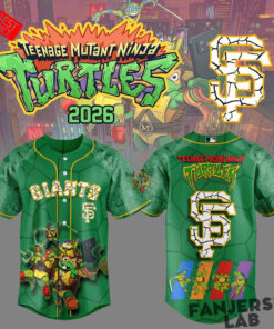 San Francisco Giants x Teenage Mutant Ninja Turtles 2026 Baseball Jersey