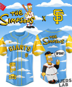 San Francisco Giants x The Simpsons Homie 2026 Baseball Jersey