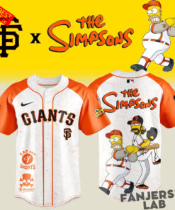 San Francisco Giants x The Simpsons Homie 2026 Baseball Jersey