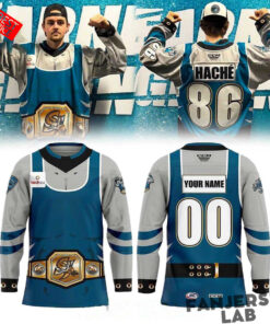 San Jose Barracuda CudaMania II 2026 Night Custom Hockey Jersey
