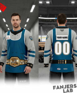 San Jose Barracuda CudaMania II 2026 Night Custom Hockey Jersey