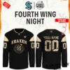 St. Louis Blues Fourth Wing Night Custom Hockey Jersey