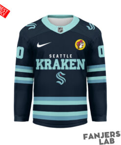 Seattle Kraken x Buc-ee’s Premium Personalized Hockey Jersey