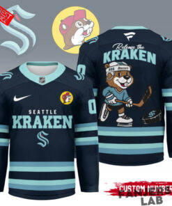 Seattle Kraken x Buc ee s Premium Personalized Hockey Jersey 4.jpg