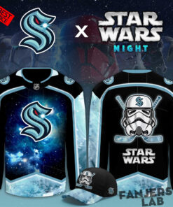 Seattle Kraken x Star Wars Night Special Edition Hockey Jersey