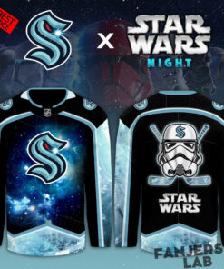 Seattle Kraken x Star Wars Night Special Edition Hockey Jersey