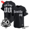 Seattle Mariners Ken Griffey Jr. Custom Baseball Jersey
