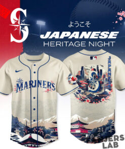 Seattle Mariners Japanese Heritage Night 2026 Baseball Jersey