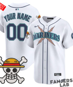 Seattle Mariners x One Piece Custom Baseball Jersey