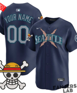 Seattle Mariners x One Piece Custom Baseball Jersey