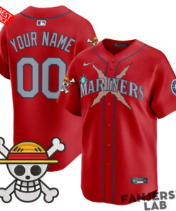 Seattle Mariners x One Piece Custom Baseball Jersey 4.jpg