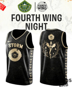 Seattle Storm Fourth Wing Night Special Edition Basketball Jersey
