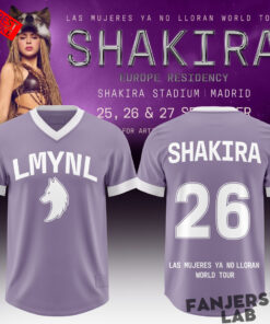 Shakira Las Mujeres Ya No Lloran Exclusive Football Jersey