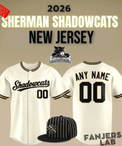 Sherman Shadowcats Special New 2026 Custom Baseball Jersey