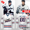 Binghamton Black Bears 5th Anniversary Custom Hockey Jersey Binghamton Black Bears 5th Anniversary Custom Hockey Jersey