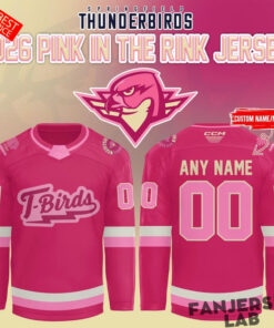 Springfield Thunderbirds 2026 Pink in the Rink Custom Hockey Jersey 1.jpg