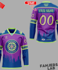 Springfield Thunderbirds Ice-🍩-Topes Night Custom Hockey Jersey