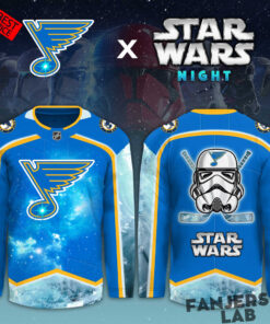 St. Louis Blues x Star Wars Night Special Edition Hockey Jersey