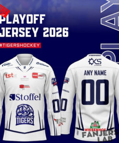 Straubing Tigers Playoff-Trikot in limitierter Auflage 2026 Custom Hockey Jersey