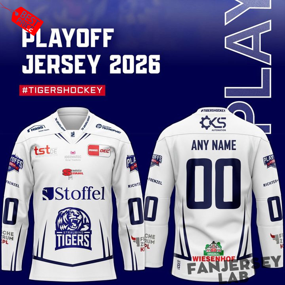 Straubing Tigers Playoff-Trikot in limitierter Auflage 2026 Custom Hockey Jersey Straubing Tigers Playoff-Trikot in limitierter Auflage 2026 Custom Hockey Jersey