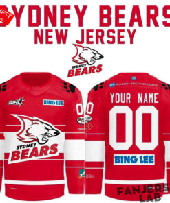 Sydney Bears Special New 2026 Hockey Jersey