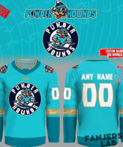 Tahoe Knight Monsters 2026 Powder Hounds Custom Hockey Jersey