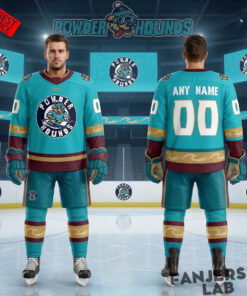 Tahoe Knight Monsters 2026 Powder Hounds Custom Hockey Jersey