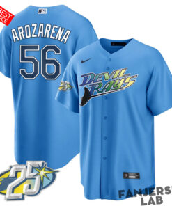 Tampa Bay Rays 25th Anniversary Baseball Jersey 1.jpg