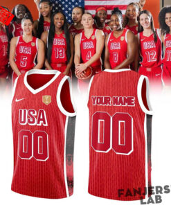 Team USA FIBA Women’s Basketball World Cup 2026 Qualifying Tournament Custom Jersey