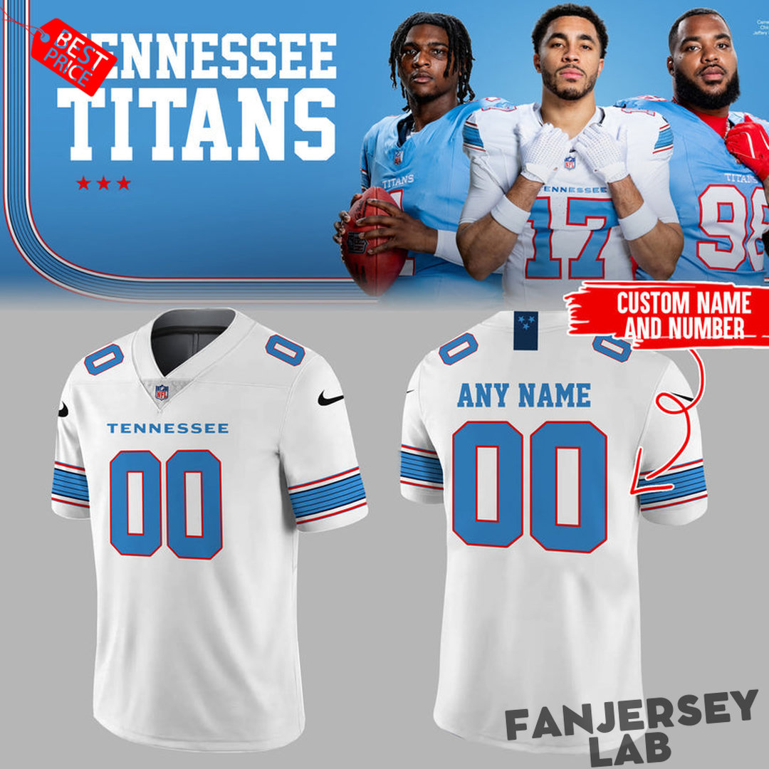 Tennessee Titans “A New Chaptor” Limited Edition Football Jersey Tennessee Titans “A New Chaptor” Limited Edition Football Jersey