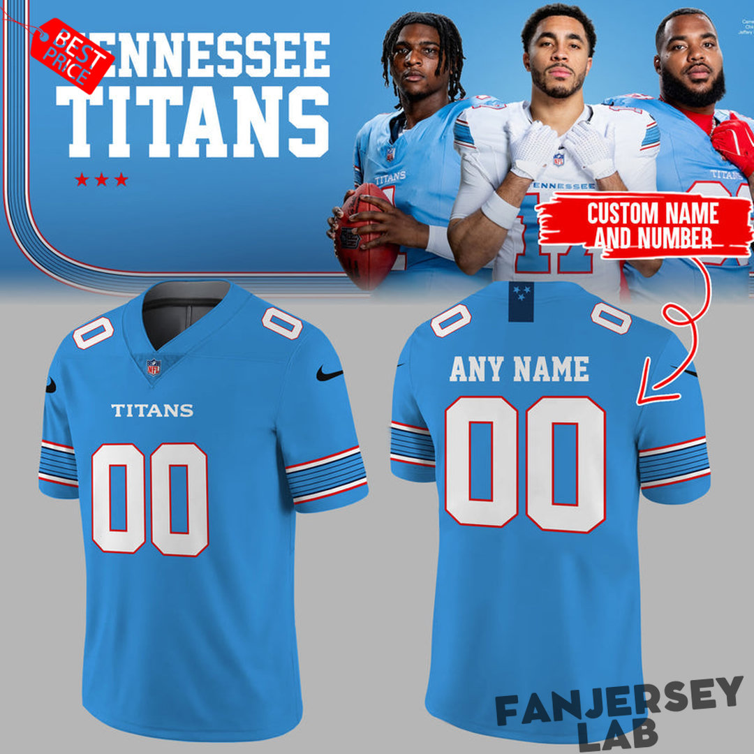 Tennessee Titans “A New Chaptor” Limited Edition Football Jersey Tennessee Titans “A New Chaptor” Limited Edition Football Jersey
