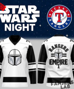 Texas Rangers Star Wars Night “Rangers Empire” 2026 Hockey Jersey