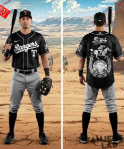 Texas Rangers Steel Ball Run 2026 Baseball Jersey