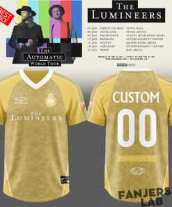 The Lumineers – The Automatic World Tour 2026 Customize Jersey