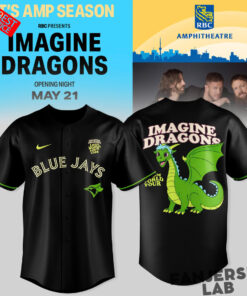 Toronto Blue Jays Imagine Dragon Live Special Baseball Jersey
