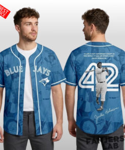 Toronto Blue Jays Legend Jackie Robinson #42 Baseball Jersey