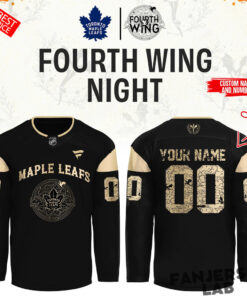 Toronto Maple Leafs Fourth Wings Night Hockey Custom Hockey Jersey