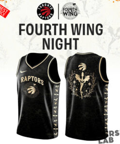 Toronto Raptors Fourth Wing Night Custom Basketball Jersey