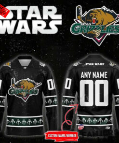 Utah Grizzlies Star Wars Night 2026 Hockey Jersey