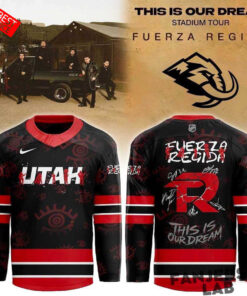Utah Mammoth Fuerza Regida 2026 This is our Dream Stadium Tour Hockey Jersey